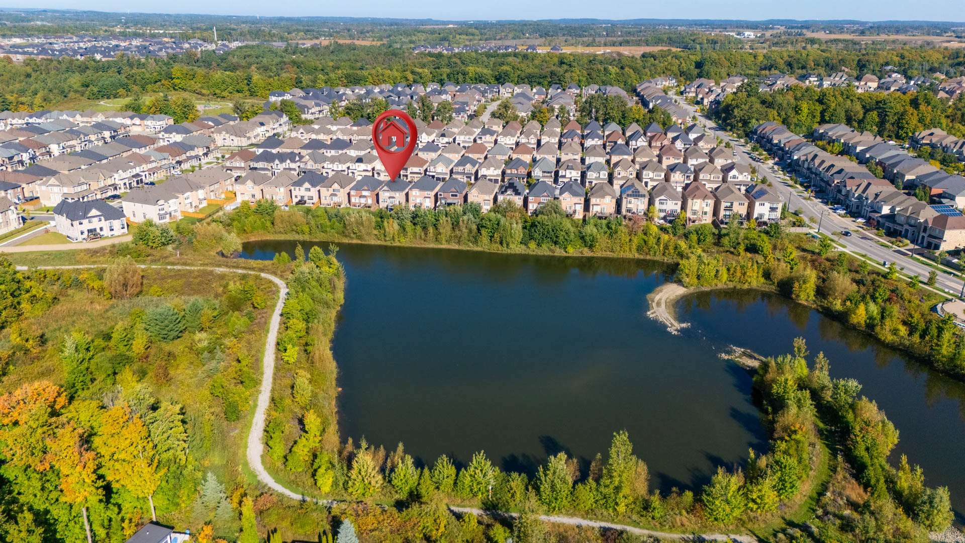Real estate photography of a luxury home interior in Kleinburg, Vaughan